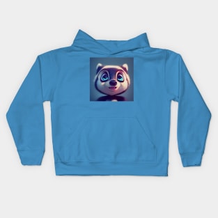 Cute badger Kids Hoodie